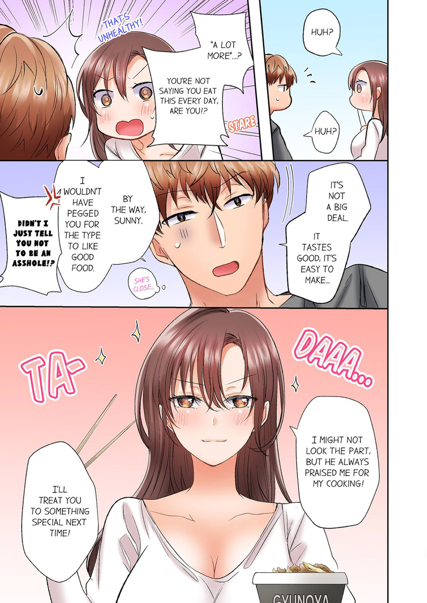 Women in their 30s are not good at inserting Raw
