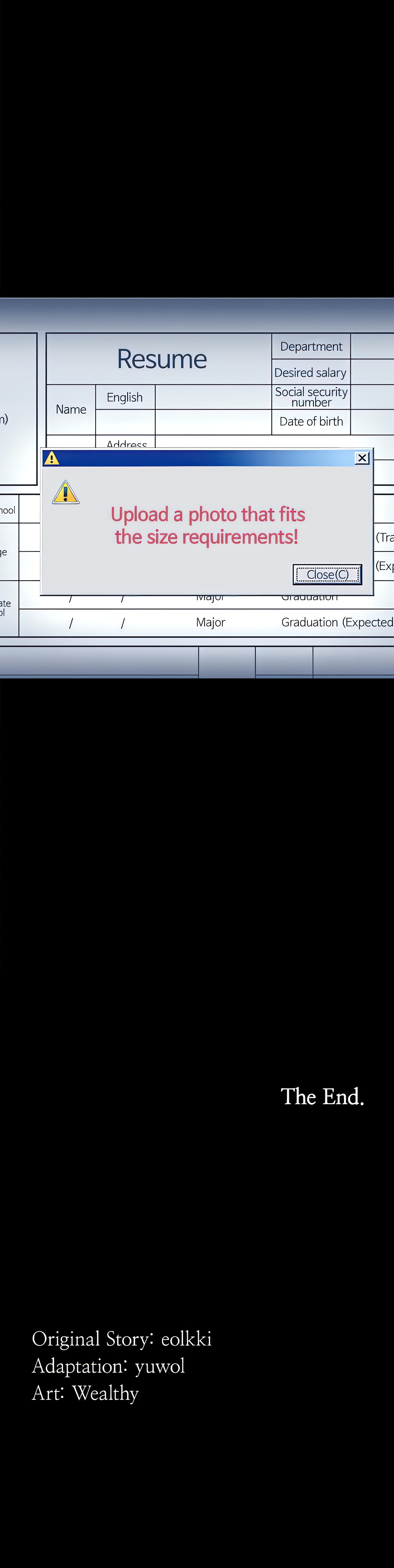 Resume manhwa