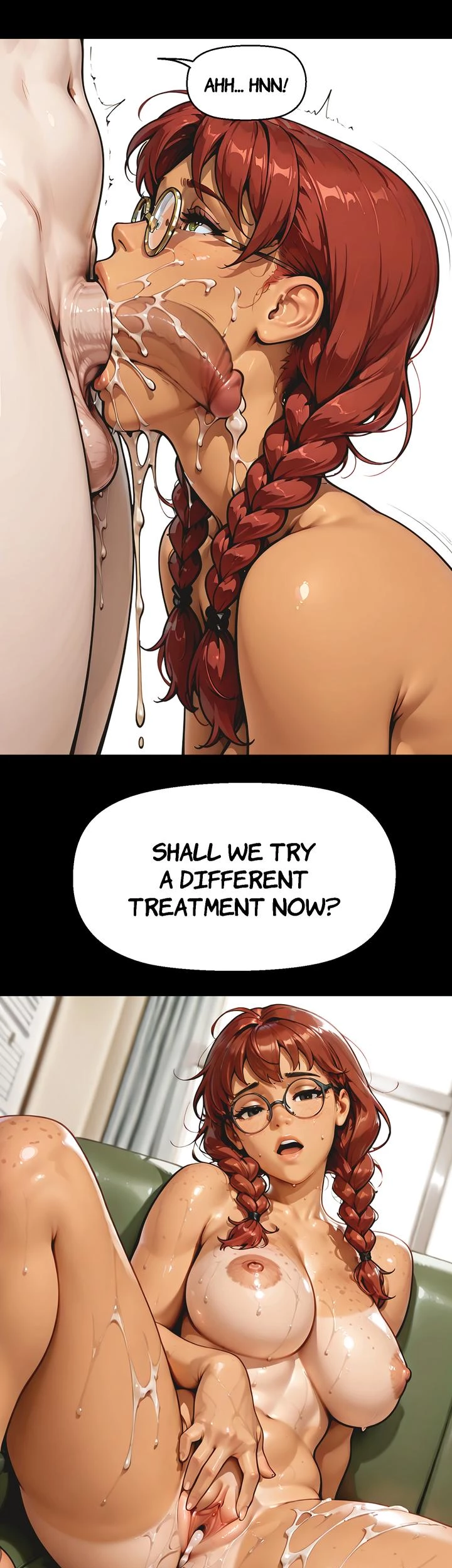 THE NAUGHTY EXAM : Between Her Legs