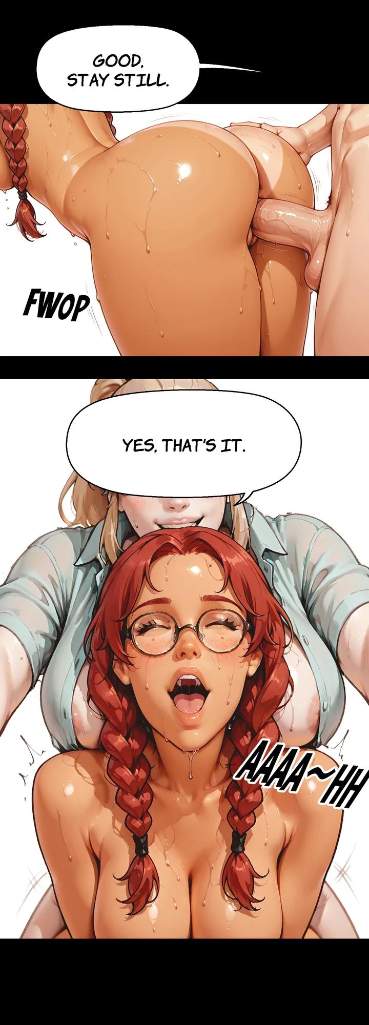 THE NAUGHTY EXAM : Between Her Legs