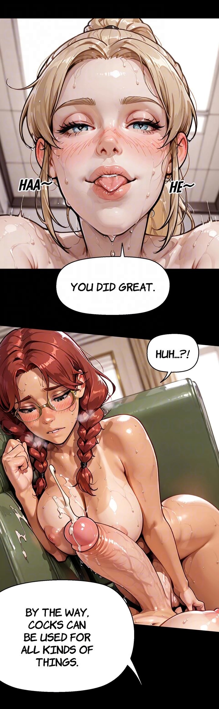 THE NAUGHTY EXAM : Between Her Legs