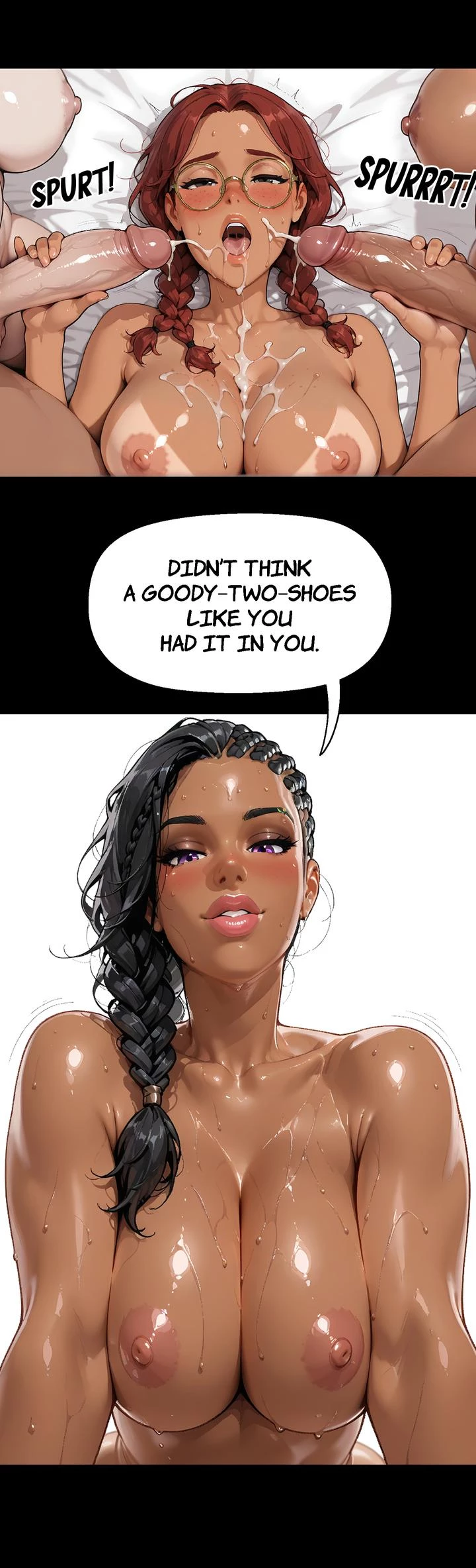 THE NAUGHTY EXAM : Between Her Legs