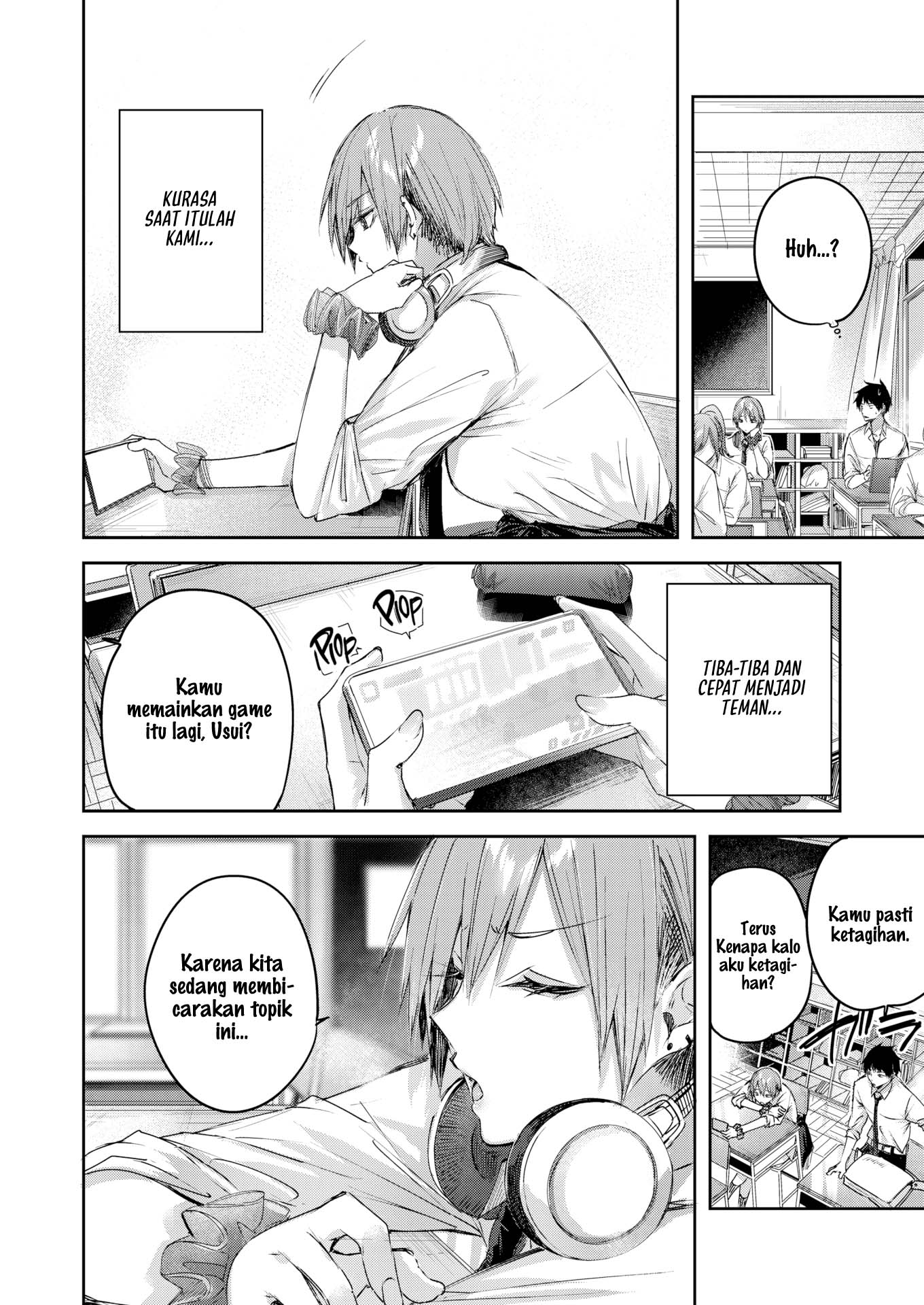 Usui-san is a Strawberry Blonde Chapter 1