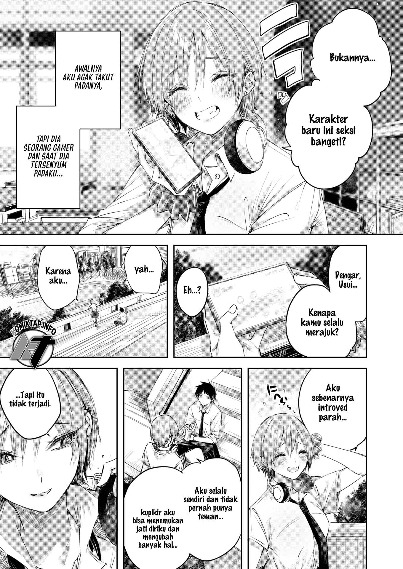 Usui-san is a Strawberry Blonde Chapter 1