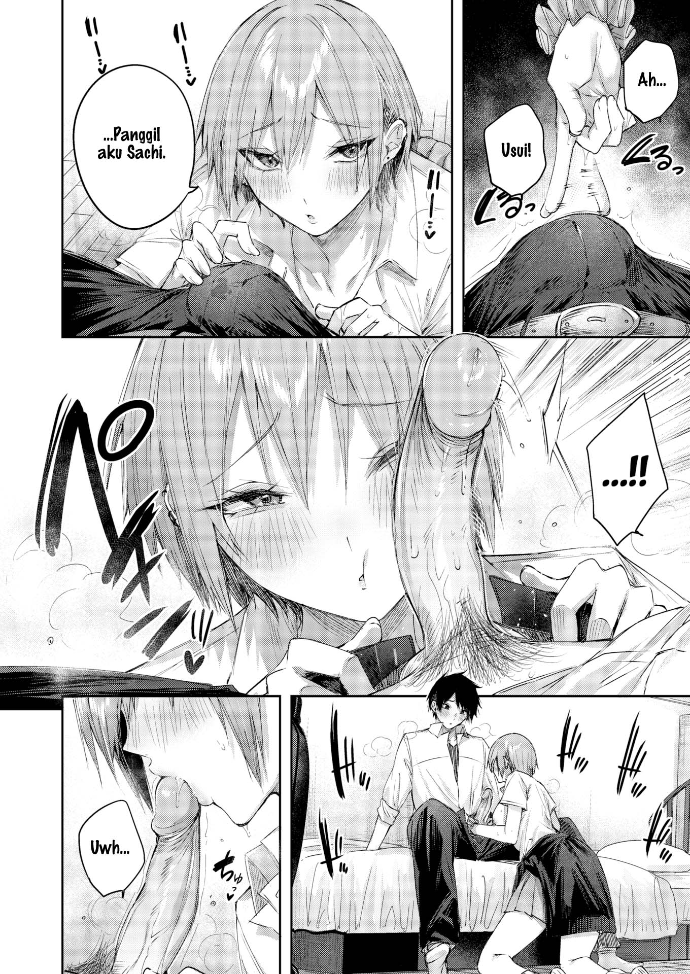 Usui-san is a Strawberry Blonde Chapter 1