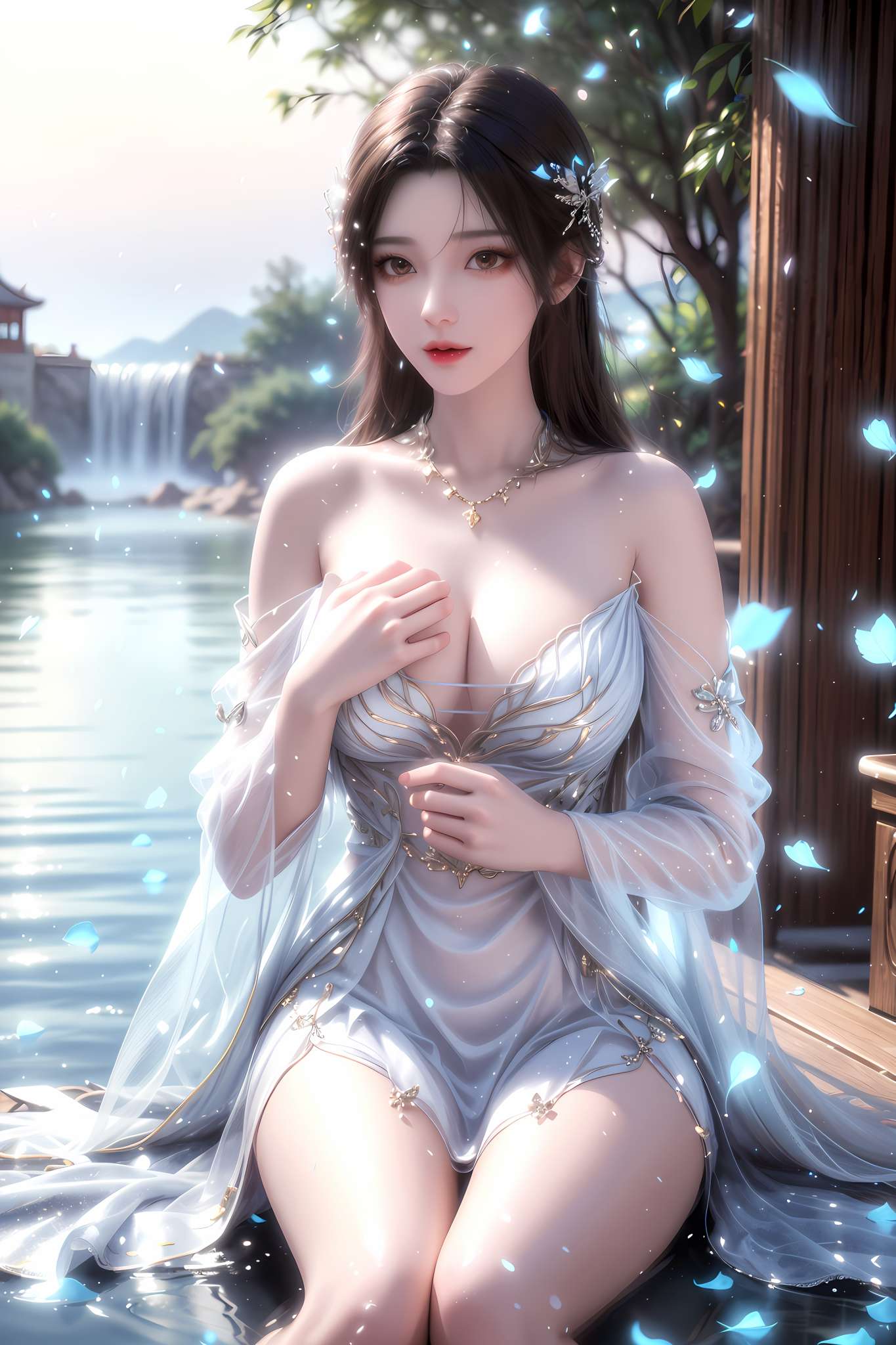 Huo Ling'er sexy girl