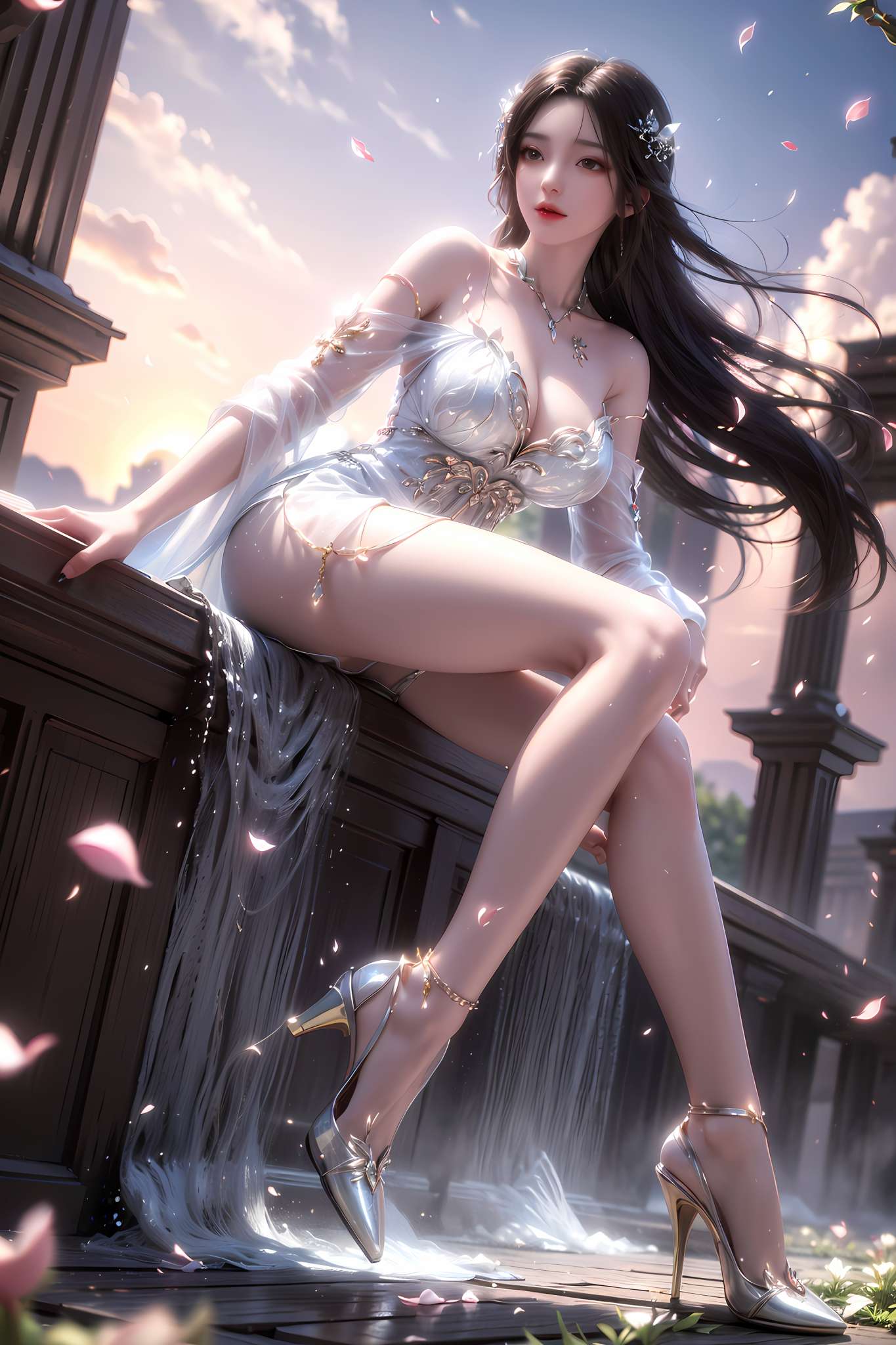 Huo Ling'er sexy girl