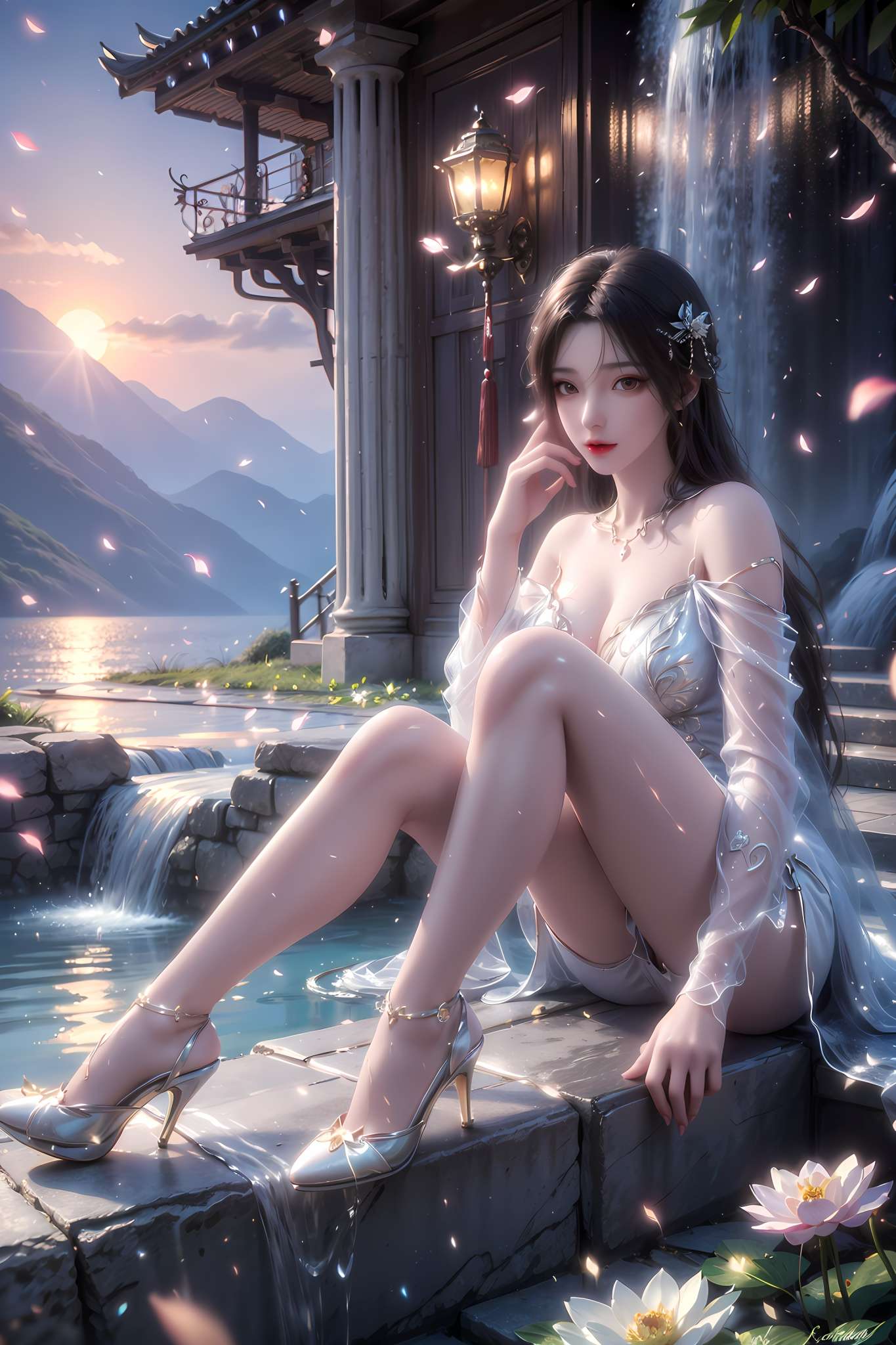 Huo Ling'er sexy girl