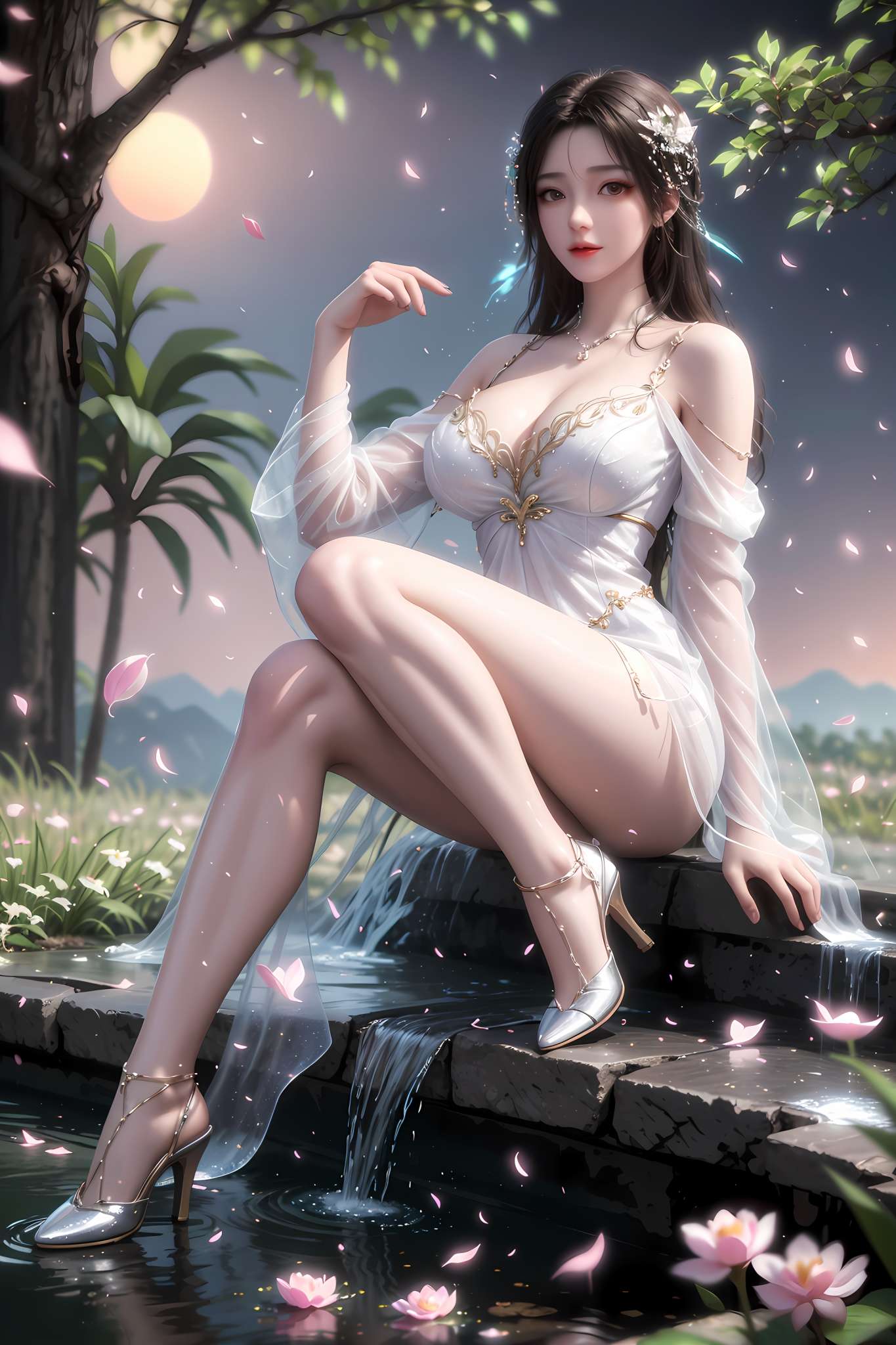 Huo Ling'er sexy girl