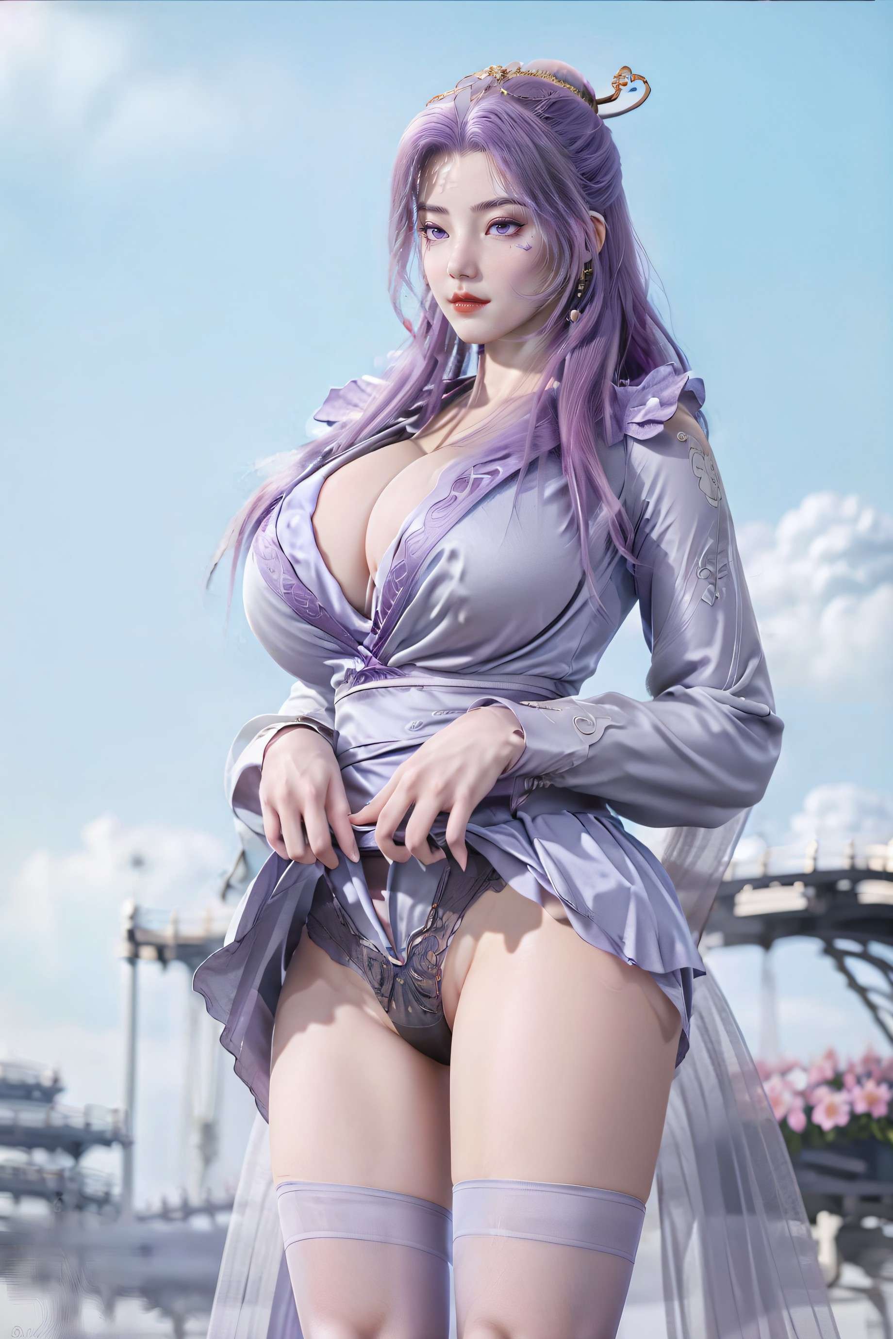 Yun Xiao Sexy girl