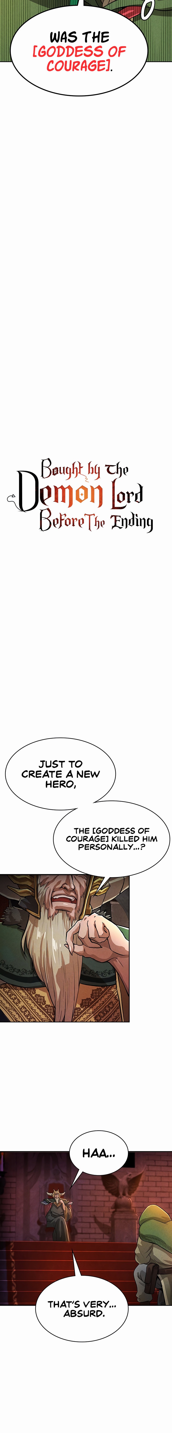 Bought By The Demon Lord Before The Ending