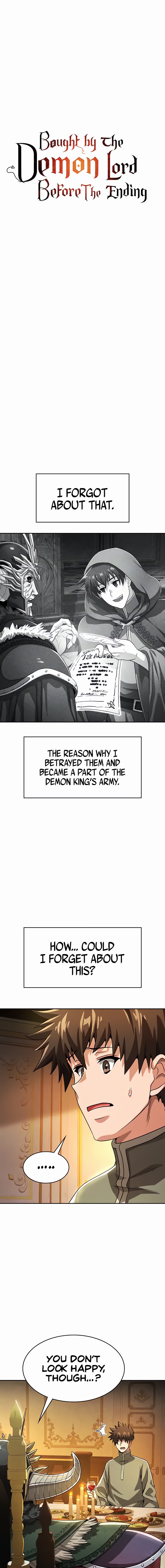 Bought By The Demon Lord Before The Ending
