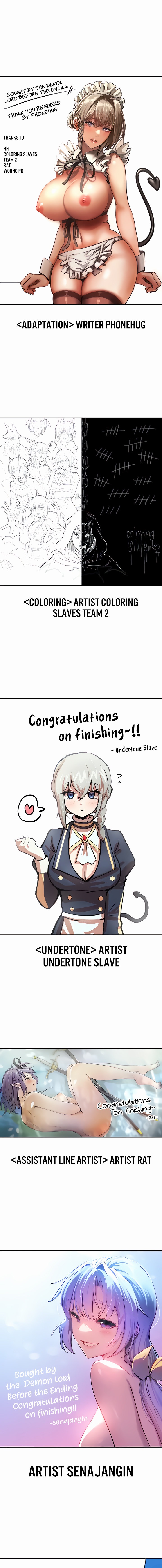 Bought By The Demon Lord Before The Ending