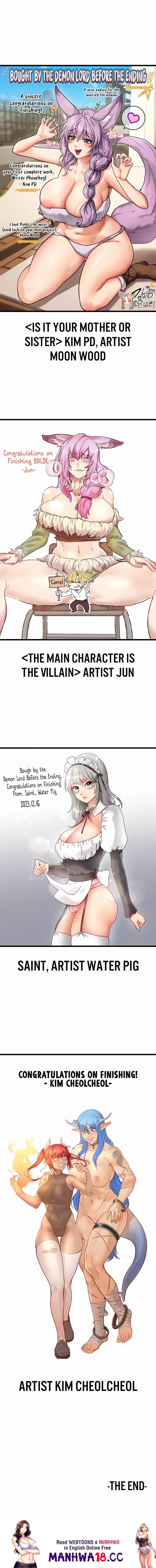 Bought By The Demon Lord Before The Ending