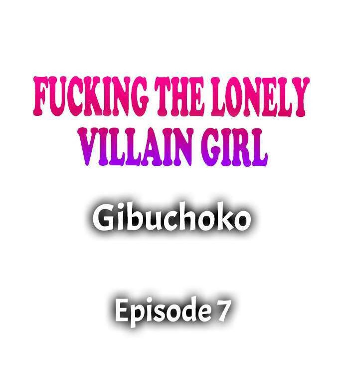 Fucking the Lonely Villain Girl