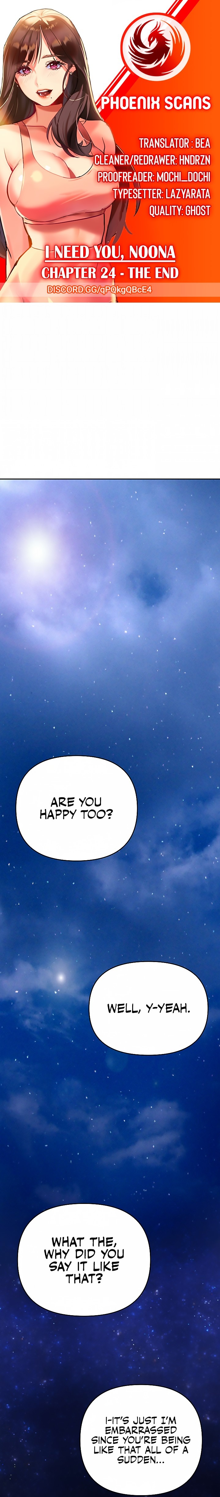 I Need You, Noona