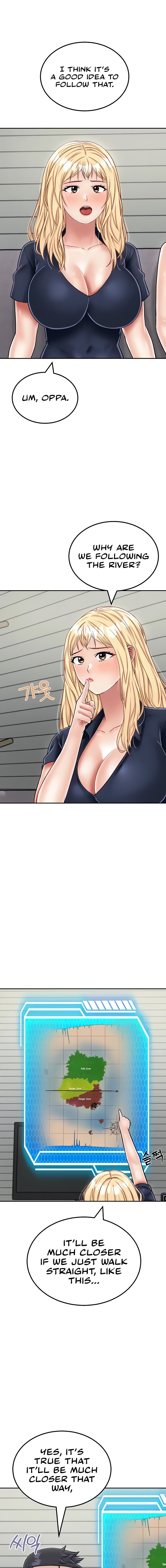 Mother-Son Island Survival