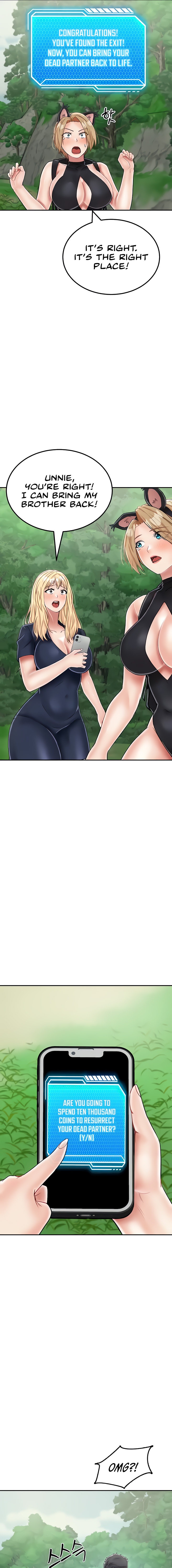 Mother-Son Island Survival