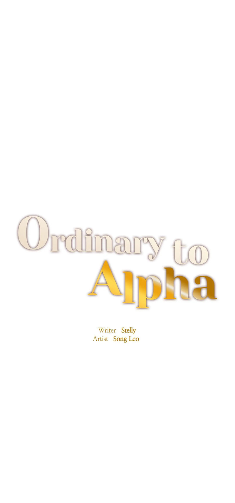 Ordinary to Alpha