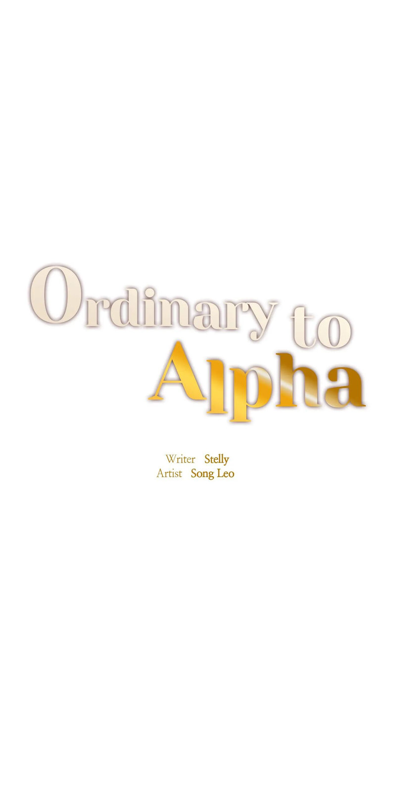 Ordinary to Alpha