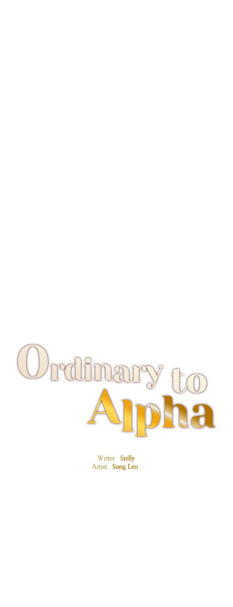 Ordinary to Alpha