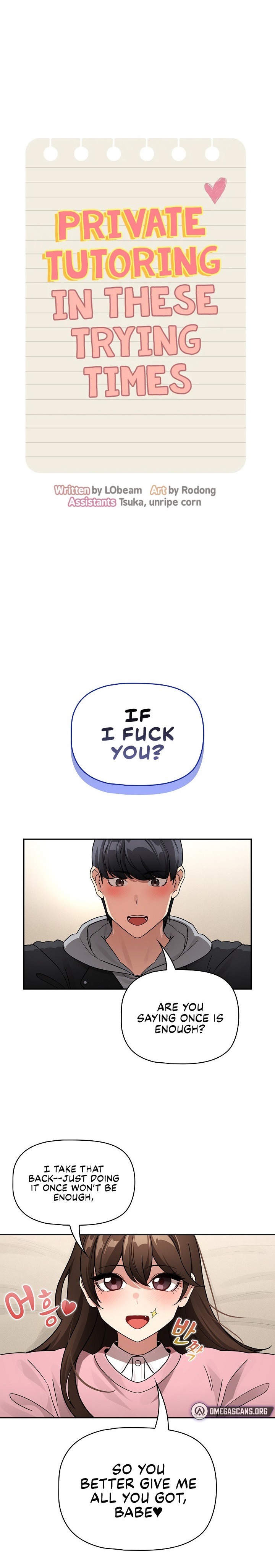 Private Tutoring in These Trying Times