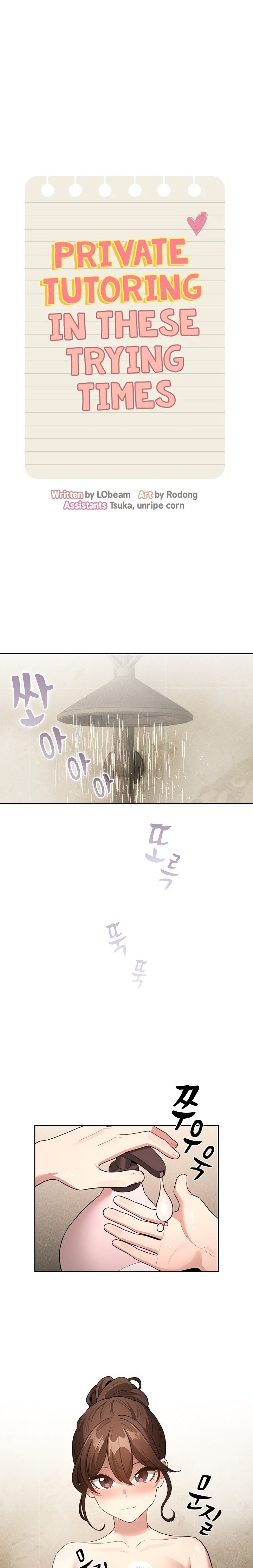 Private Tutoring in These Trying Times