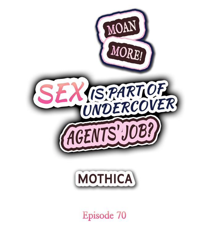 Sex is Part of Undercover Agent’s Job?