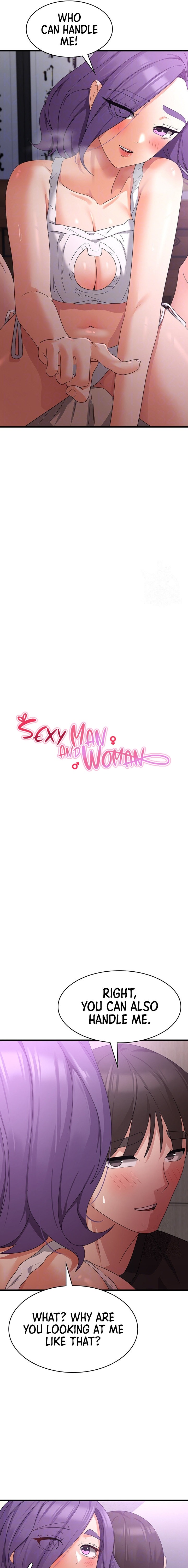 Sexy Man and Woman
