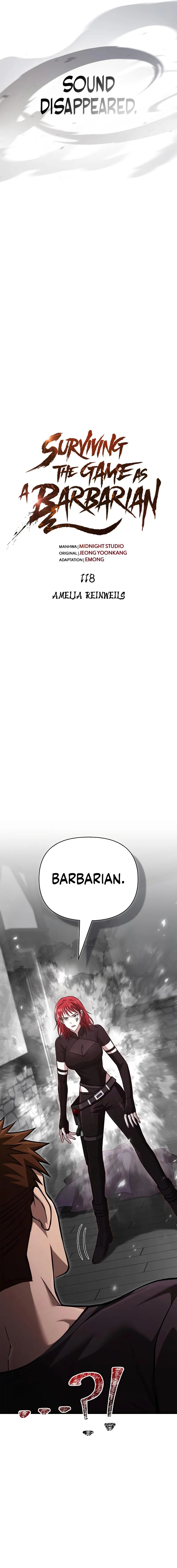 Surviving The Game as a Barbarian