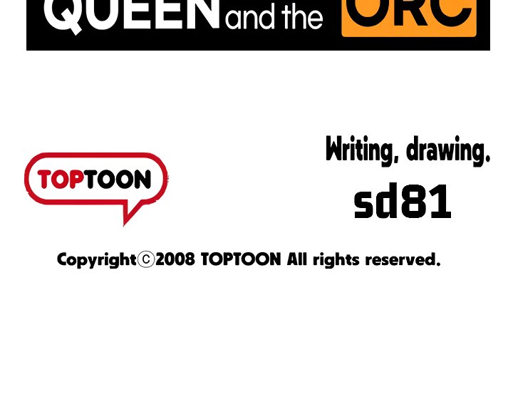 The DARK ELF QUEEN and the SLAVE ORC