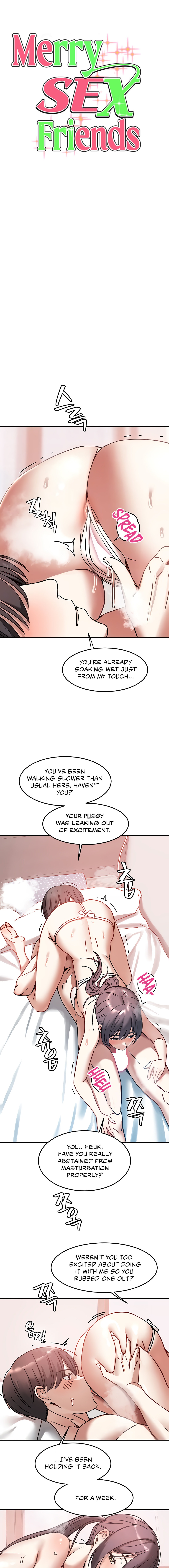 Winter short story: Merry Sex Friends