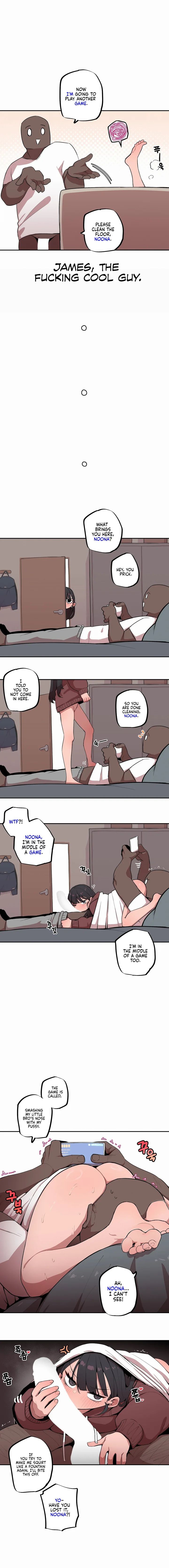 Noona and her BIG little Bro