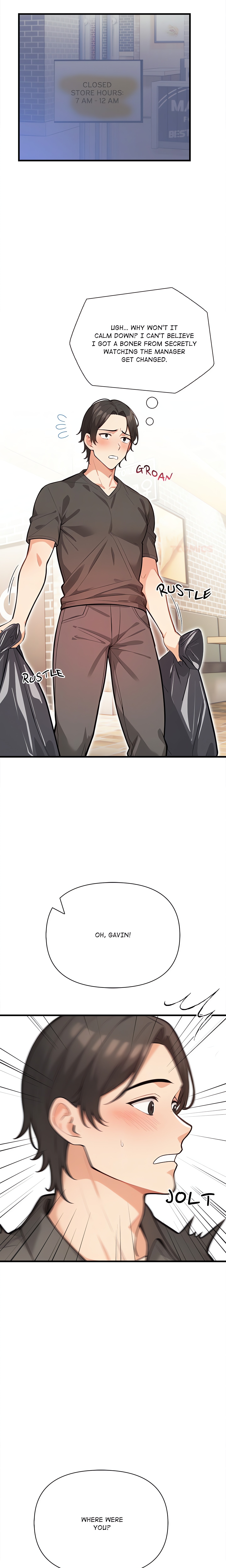 Trapped With My Boss