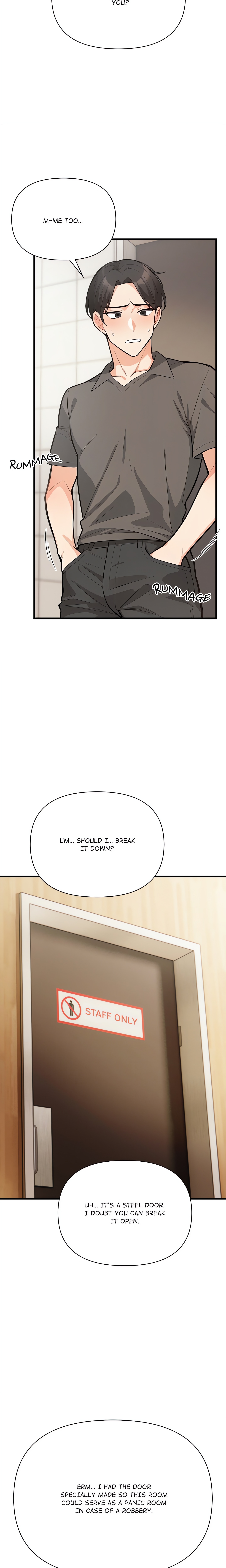 Trapped With My Boss