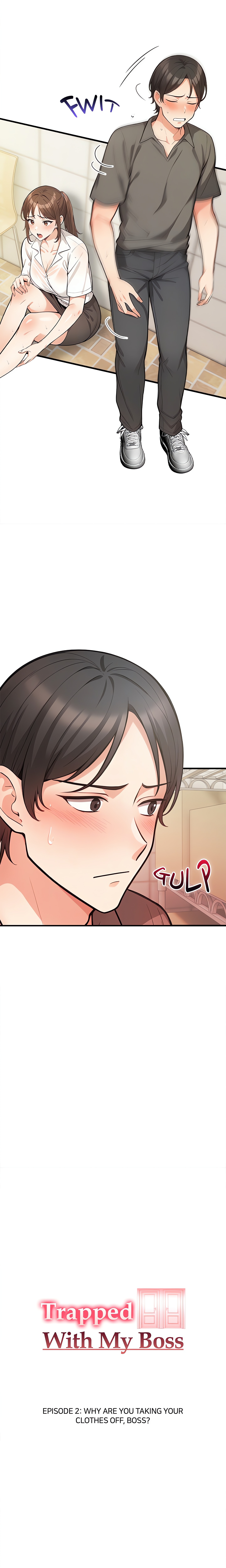 Trapped With My Boss