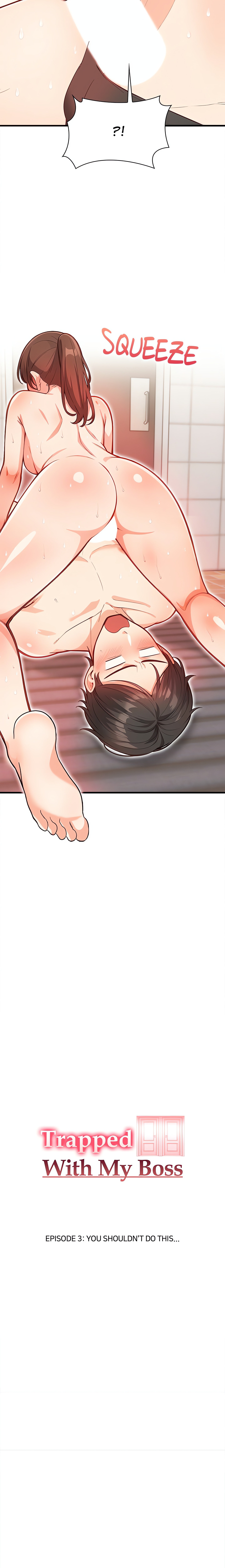 Trapped With My Boss