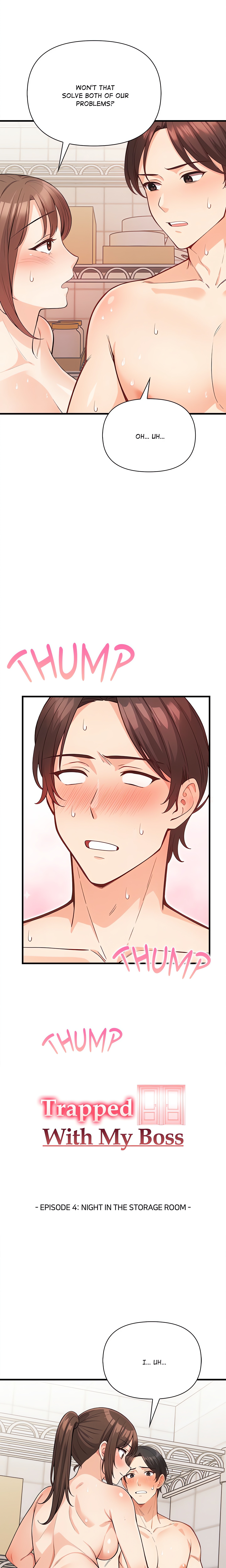 Trapped With My Boss