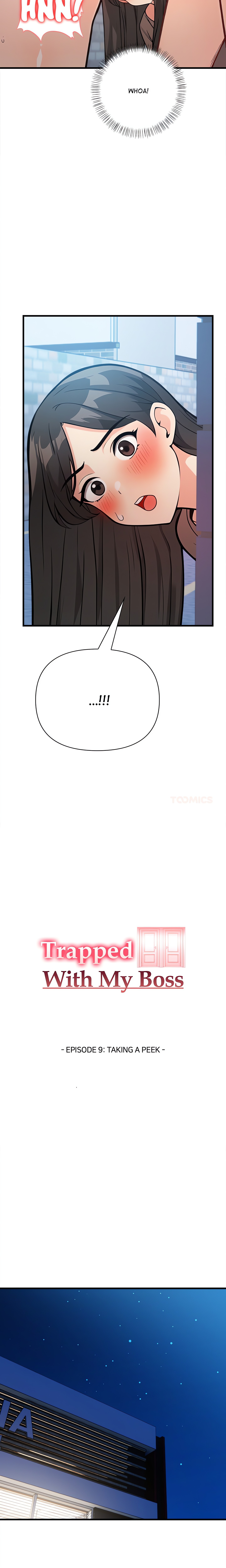 Trapped With My Boss